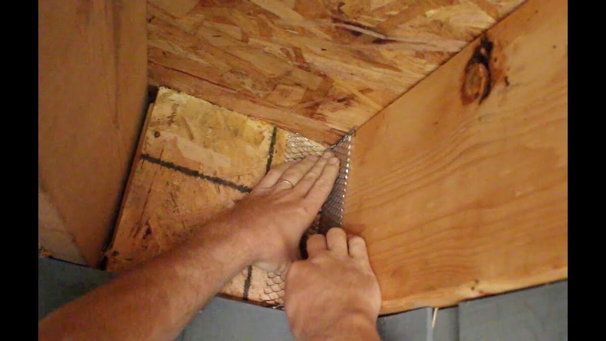 Video preview: How to keep mice out. Cheaper than hardware cloth